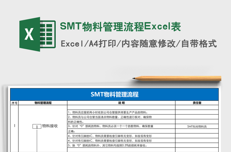SMT物料管理流程下载