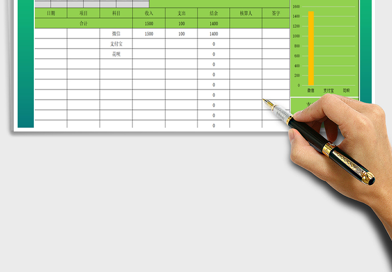 2025年收支记账－通用版