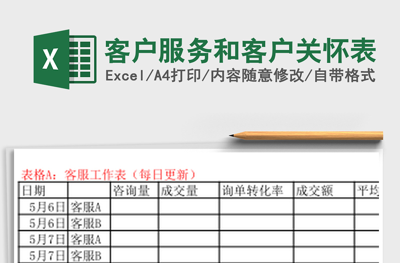 客户服务和客户关怀表