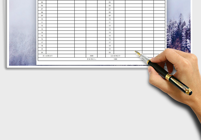 2025年收支表（财务会计）