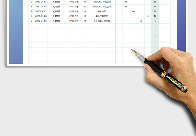 2025年出入库登记明细表