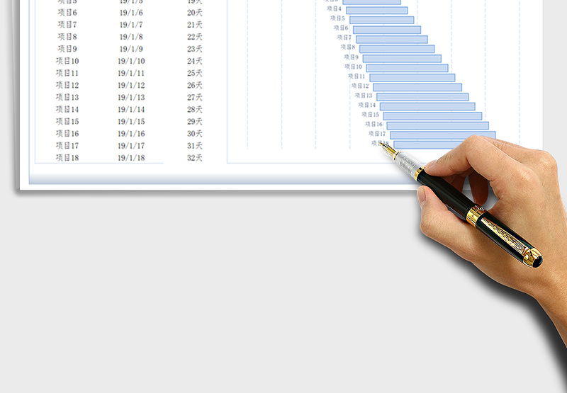 2025年工作计划甘特图
