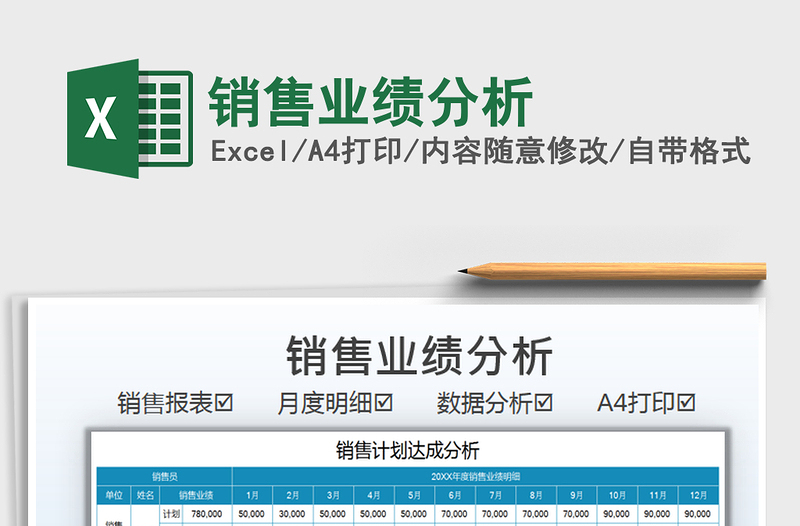 2025销售业绩分析免费下载