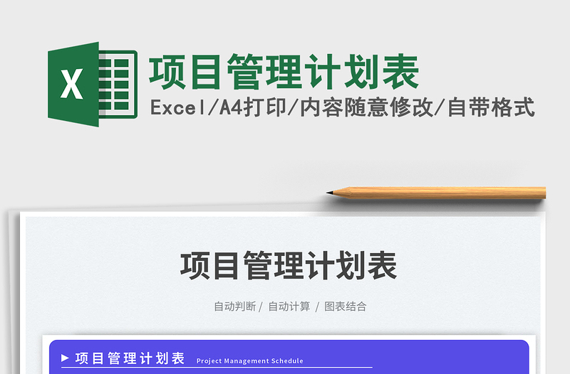 2025项目管理计划表免费下载