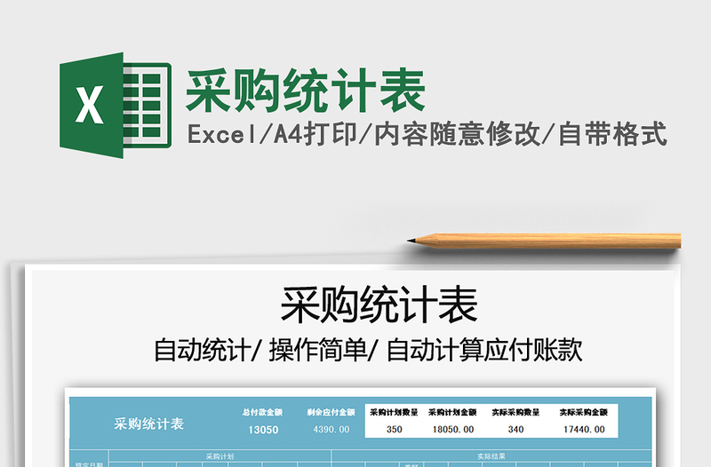 2025年采购统计表