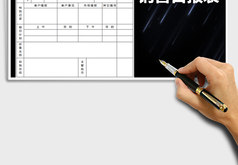 2025年销售工作日报表免费下载