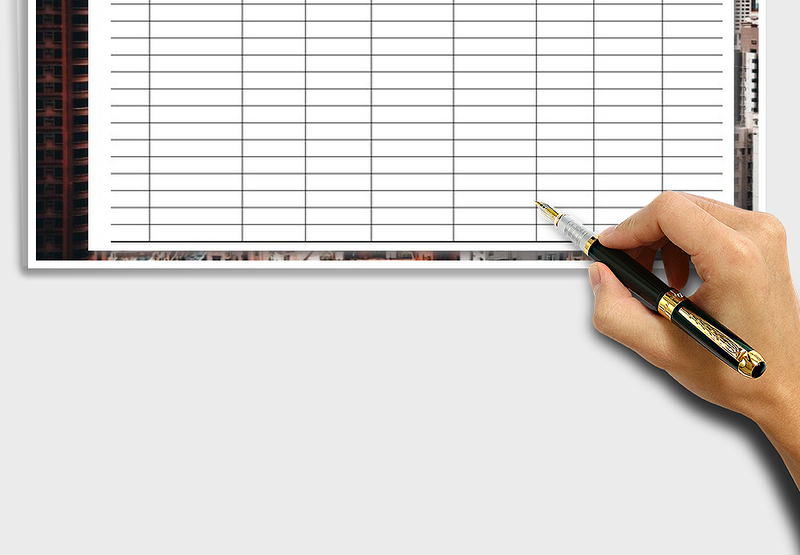 2025年采购合同台账记录表