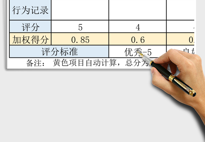 2025年无领导小组讨论评分表