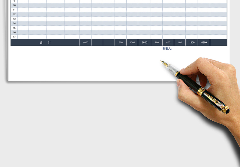 2025年5月工资表自动计算