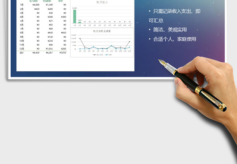 2025年绿色家庭预算表