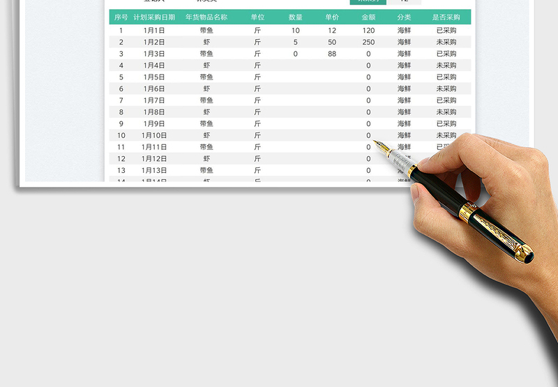 2025年货必备清单免费下载