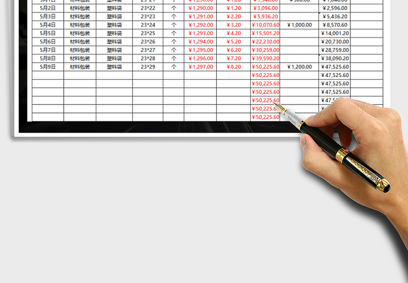 2025年应付账款报表