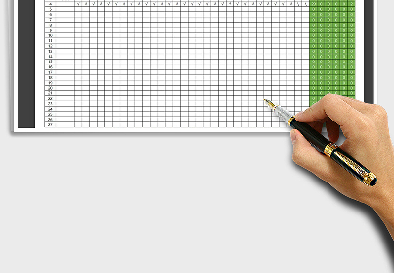 2025年考勤统计明细表