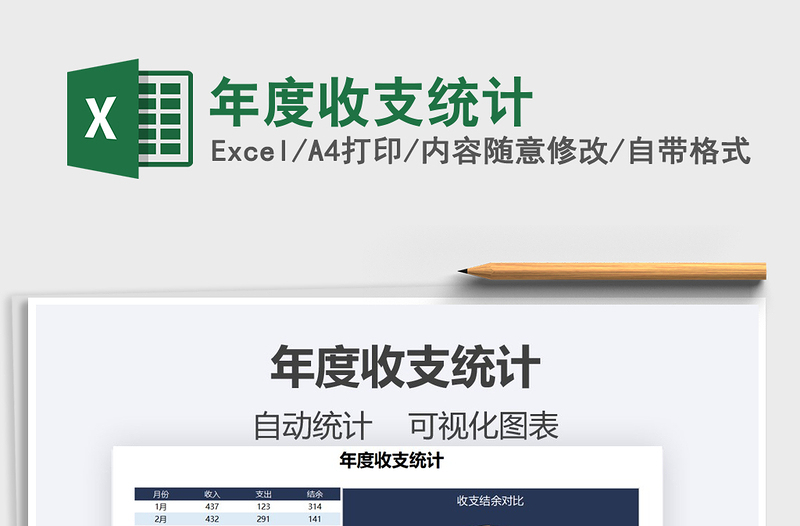 2025年年度收支统计