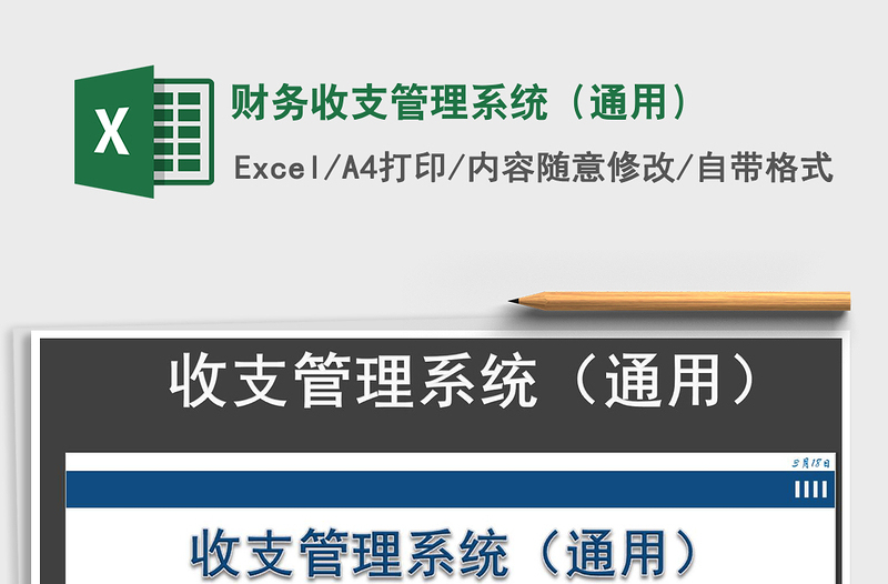 2025年财务收支管理系统（通用）