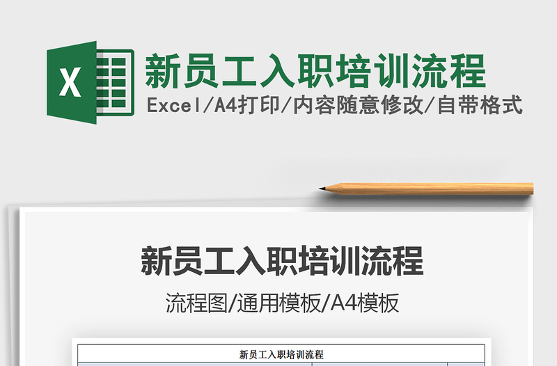 2025新员工入职培训流程免费下载