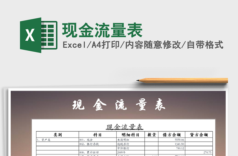 2025年现金流量表