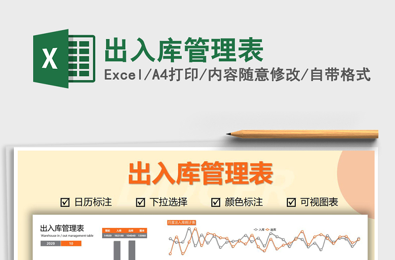 2025年出入库管理表