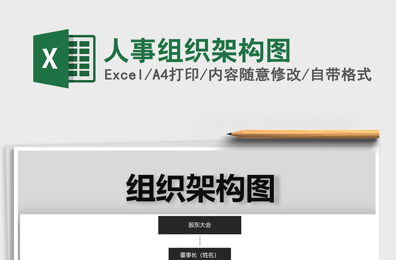 2025年人事组织架构图