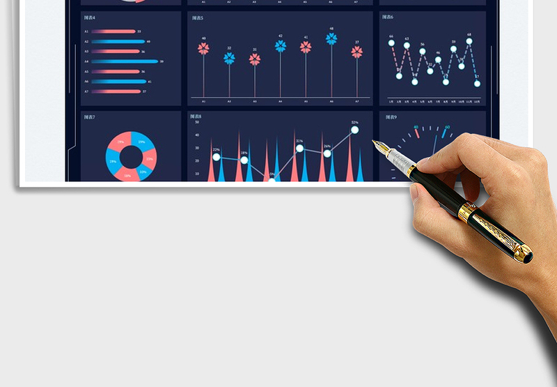 2025通用型数据分析可视化看板免费下载