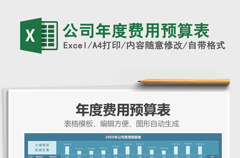 2025年公司年度费用预算表