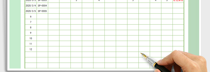 2025年出入库管理明细表