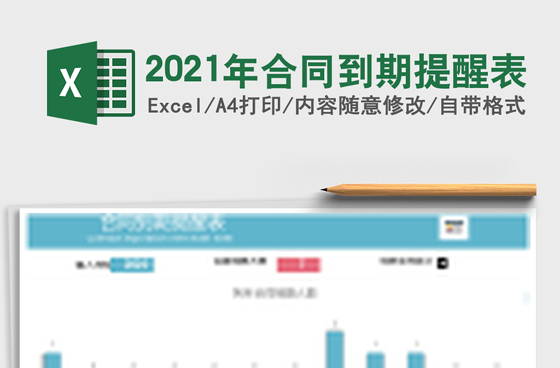 2025年合同到期提醒表