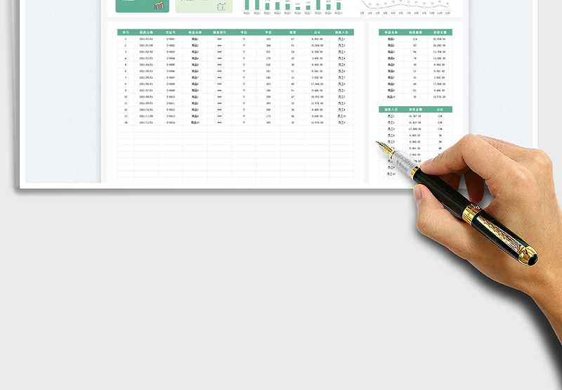 2025商品销售明细表免费下载
