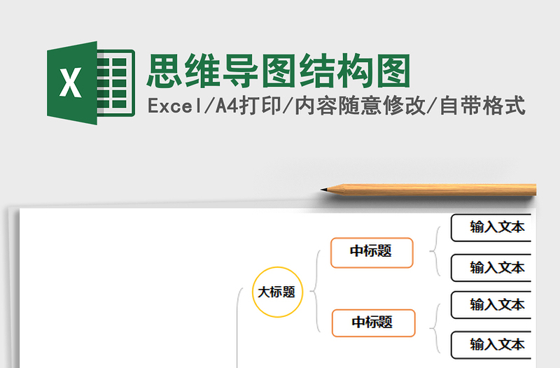 2025年思维导图结构图