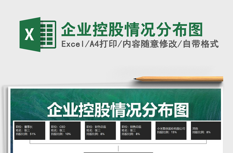 2025年企业控股情况分布图