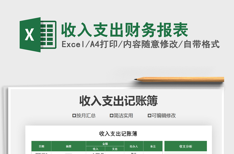 2025年收入支出财务报表