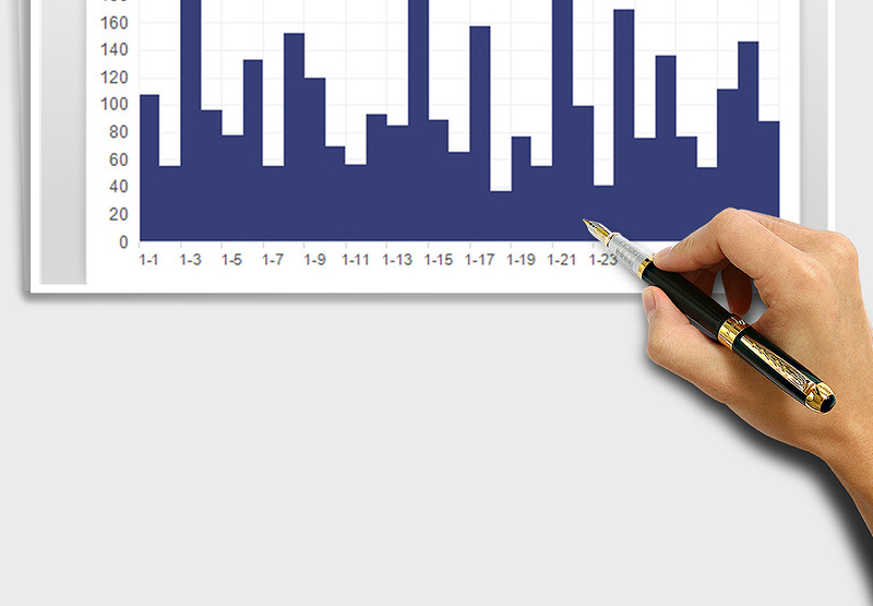 2025年城市剪影柱形图 对比分析图表免费下载
