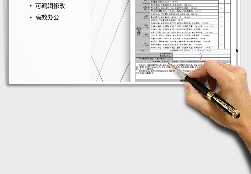 2025年检验员绩效考核表