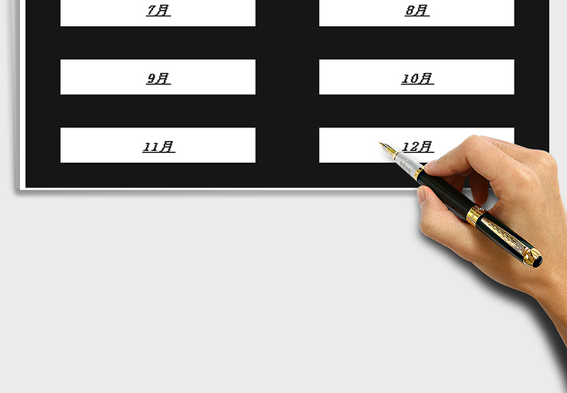 2025半年财务记账查询表免费下载