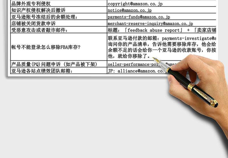 日本亚马逊绩效大全