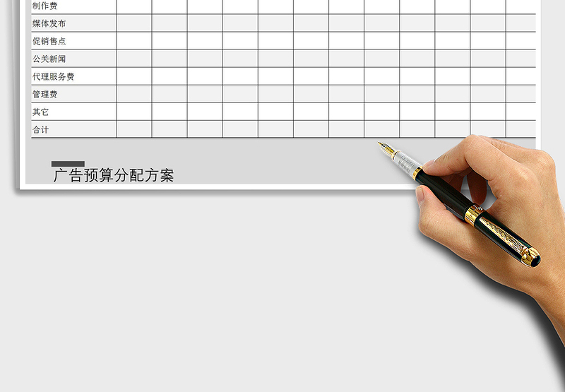 2025年广告预算分配方案