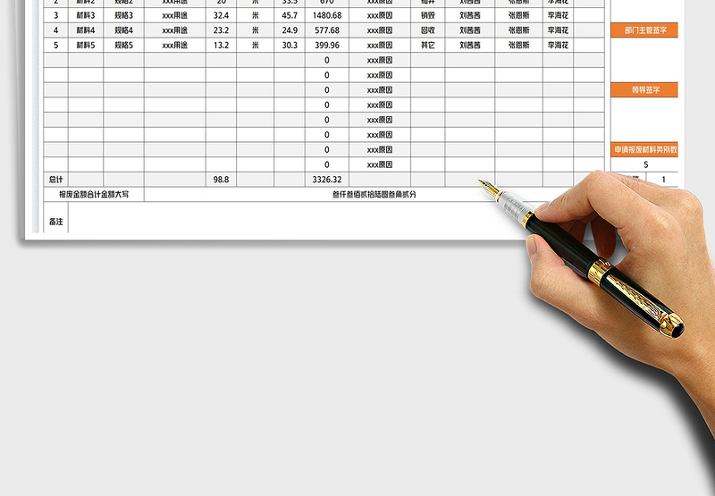 2025库存物品报废申请表免费下载