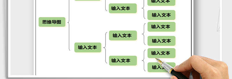 2025年思维导图-组织结构图免费下载