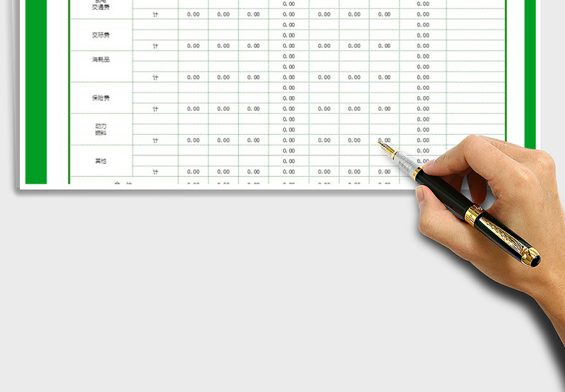 2025年费用支报表