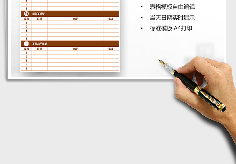 2025年备忘录（重要紧急性分类）