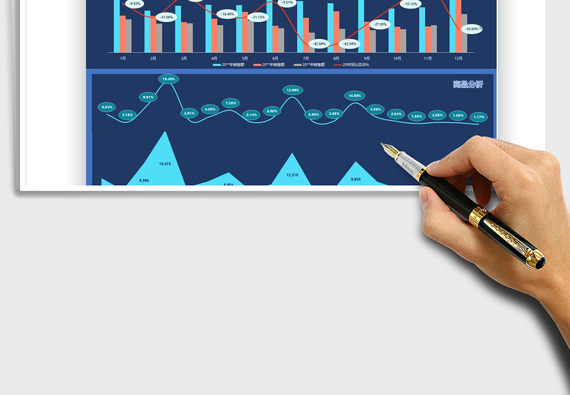 2025年销售可视化看板