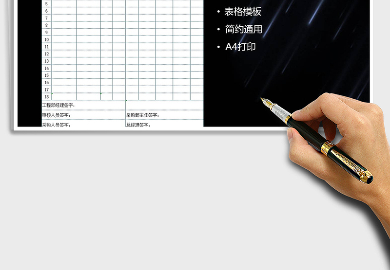 2025年材料采购单