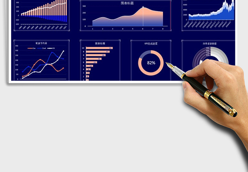 2025年公司财务数据可视化大屏报表