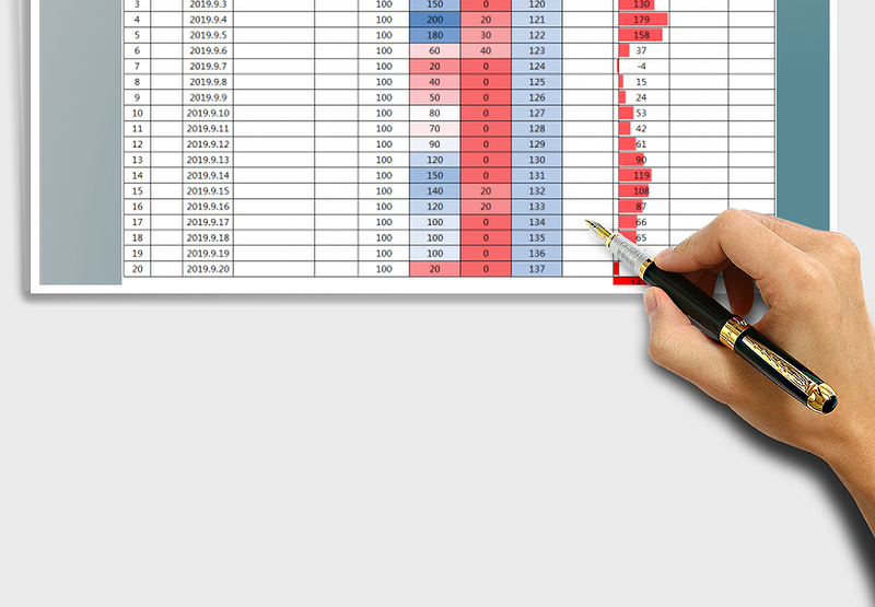 2025年库存表（进销存）