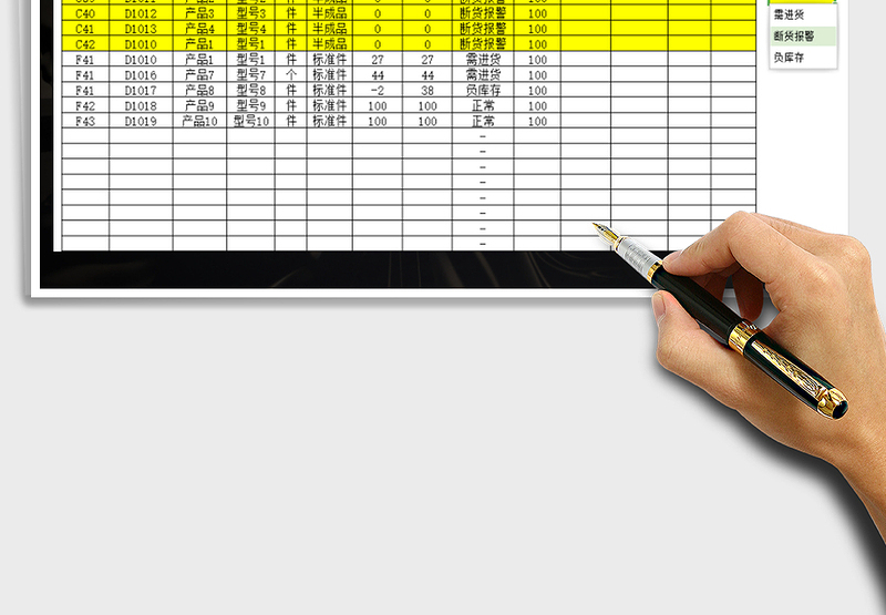 2025年库存盘点表