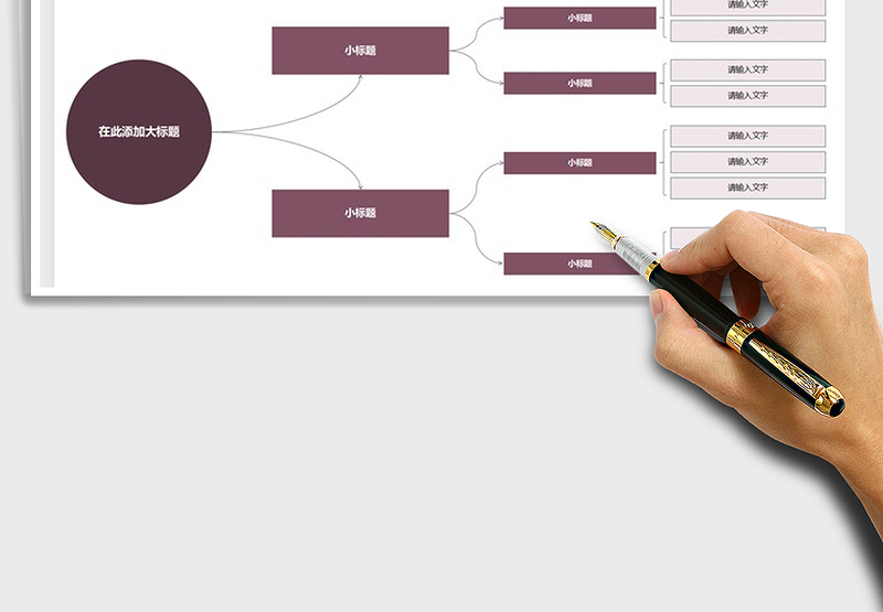 2025年思维导图通用模板
