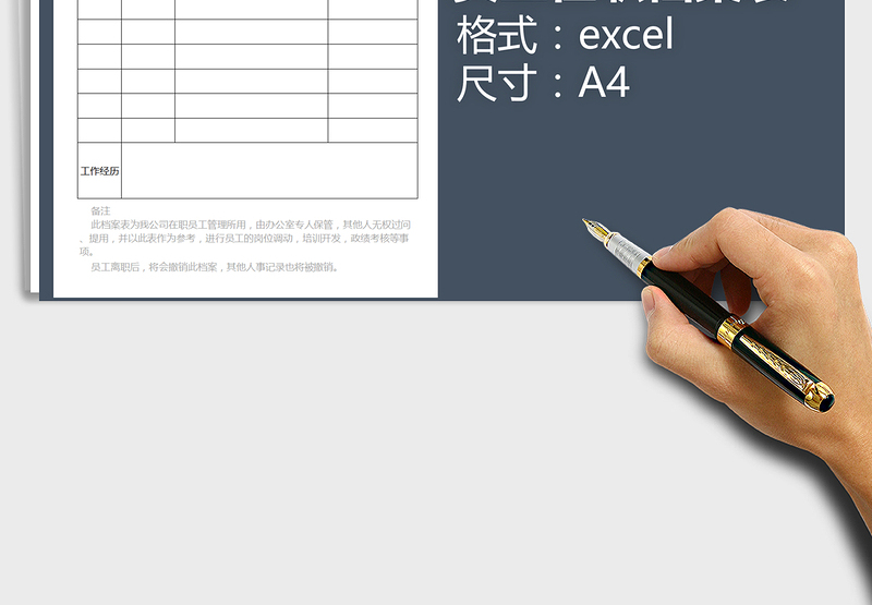 2025年员工在职档案表