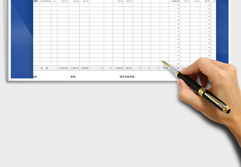 2025年工资表(个税扣除自动计算)
