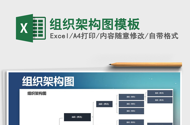 2025年组织架构图模板