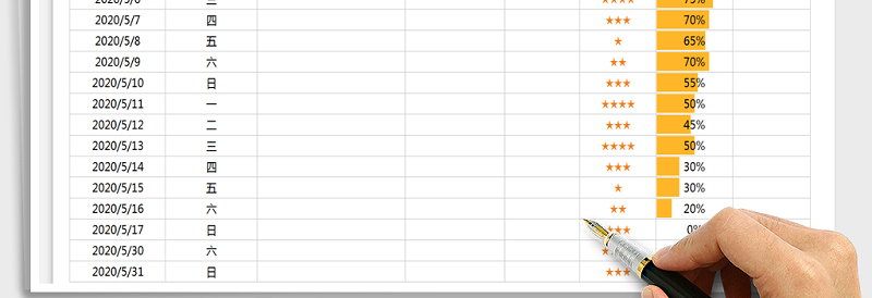 2025年工作计划表（工作进度表）